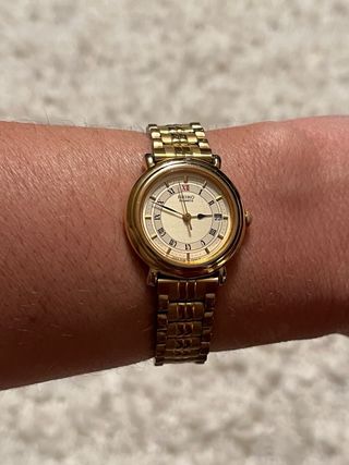 Reloj Seiko Chapado en Oro