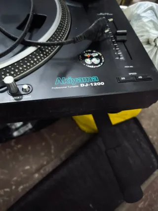 Giradischi Akiyama DJ-1200 Nero
