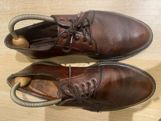 Zapatos Martinelli Cuero Marrón Vestir