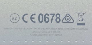 Teclado Samsung Bluetooth Plata y Blanco