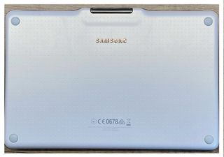 Teclado Samsung Bluetooth Plata y Blanco