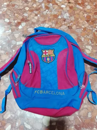 Mochila FC Barcelona Azul y Rosa