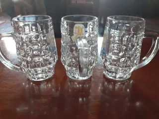 set 3 Bicchieri Birra boccali Lowenbrau 0,2L