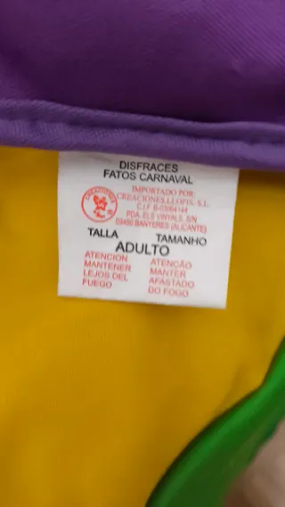 Disfraz de Gusano Arcoíris para Niño/Adulto