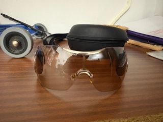 Gafas Dior Vintage Marrón y Plateado