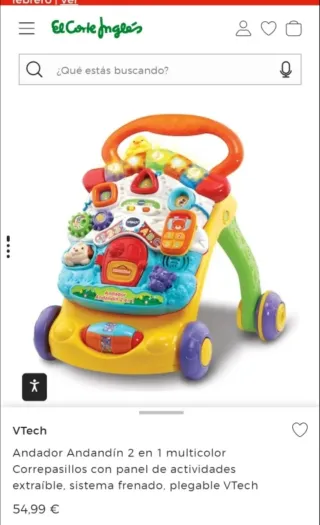 Correpasillos Vtech Musical 2 en 1