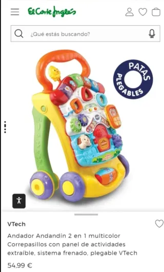 Correpasillos Vtech Musical 2 en 1