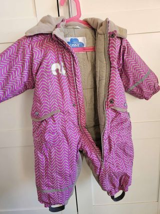 Mono nieve niña T. 74cm