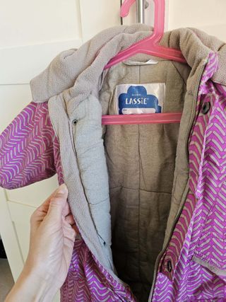 Mono nieve niña T. 74cm