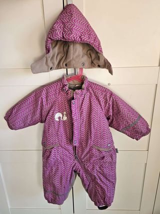 Mono nieve niña T. 74cm