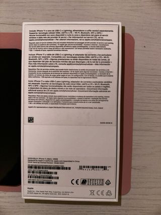 iPhone 11 128GB Negro