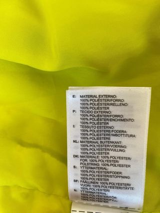 Chaleco acolchado Adidas negro con capucha