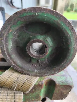 Polea 3 canales segadora rotativa kuhn