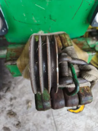 Polea 3 canales segadora rotativa kuhn