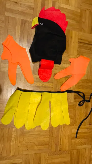 Disfraz Gallo/Gallina Talla Única