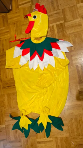 Disfraz Gallo/Gallina Talla Única