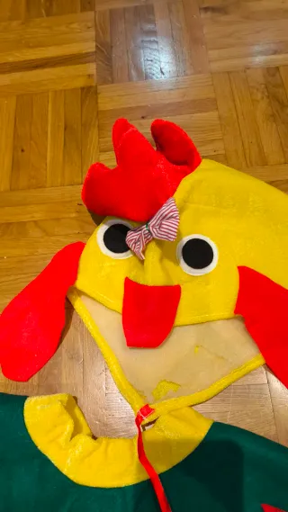 Disfraz Gallo/Gallina Talla Única