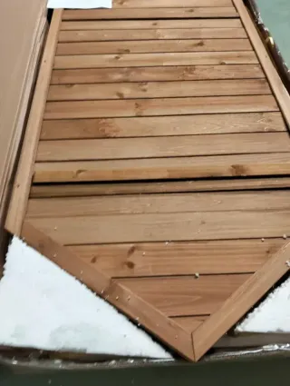 Armario Exterior Madera Candy 35x70x177cm