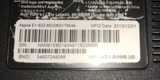 Pantalla LCD Acer Aspire E1-522