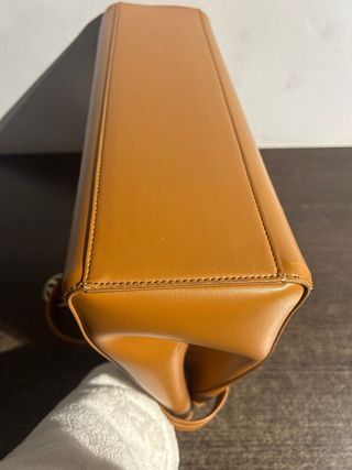 Bolso Armani Jeans Marrón Perforado