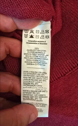 Jersey Milano burdeos hombre