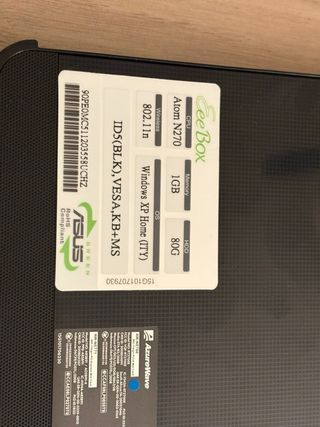 ASUS EeeBox Atom N270 1GB RAM