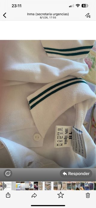 Lote Ropa Colegio: Falda, Polos y Jerseys