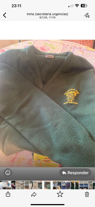 Lote Ropa Colegio: Falda, Polos y Jerseys