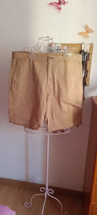 Bermudas Springfield Hombre Beige