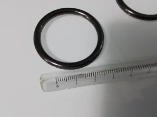 5 Arandelas de Joyería Negros