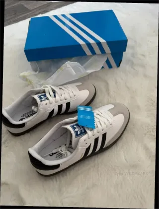 Adidas Samba OG Blancas y Negras Talla 39