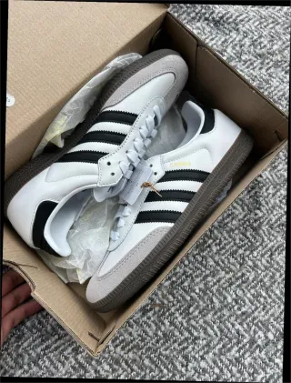 Adidas Samba OG Blancas y Negras Talla 40