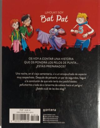 libro bat pat el tesoro del cementerio