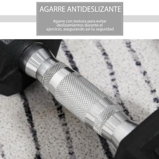 Juego Mancuernas 2x10 kg Hexagonales