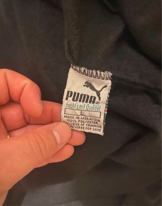 Felpa Puma King Zip Vintage Anni 80/90