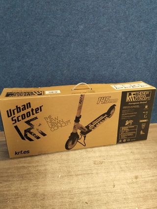 Patinete KRF Urban City 145 Revolution gris rojo