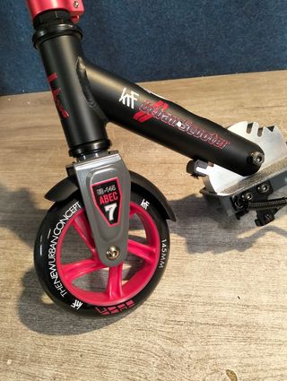 Patinete KRF Urban City 145 Revolution gris rojo