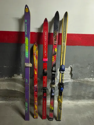 Esquís KASTLE, FISCHER, TYROLIA, ROSSIGNOL