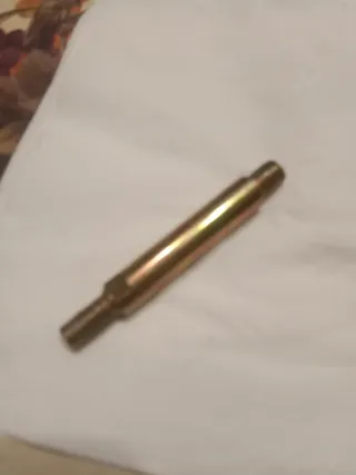 Tornillo soporte espejo dorado