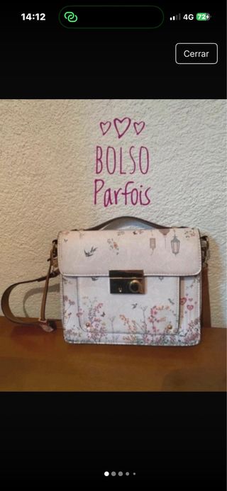Bolso Parfois flores