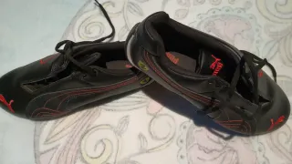 Zapatillas Puma Ferrari Talla 41 Negras Rojas