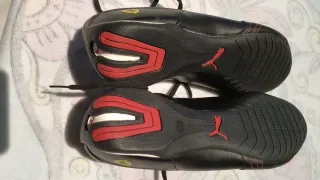 Zapatillas Puma Ferrari Talla 41 Negras Rojas