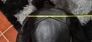 Chaqueta de cuero para moto talla 48