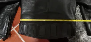Chaqueta de cuero para moto talla 48