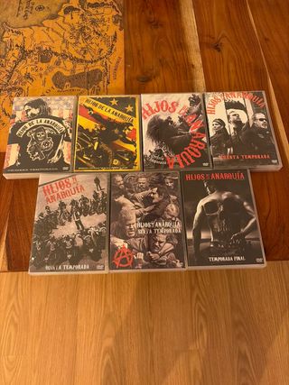 Hijos de la Anarquía DVD Temporadas 1-7