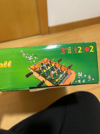 Futbolín de mesa