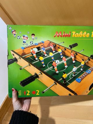 Futbolín de mesa