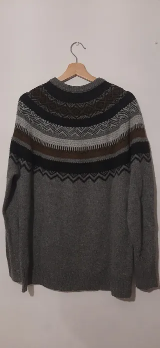 Jersey de punto con estampado Fair Isle