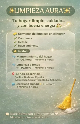 Limpieza Casa, Piso, Local