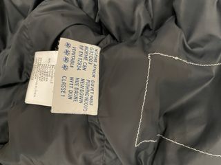 Cazadora Moncler Negra Brillante